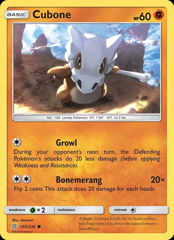 Pokémon — Cubone — Unified Minds