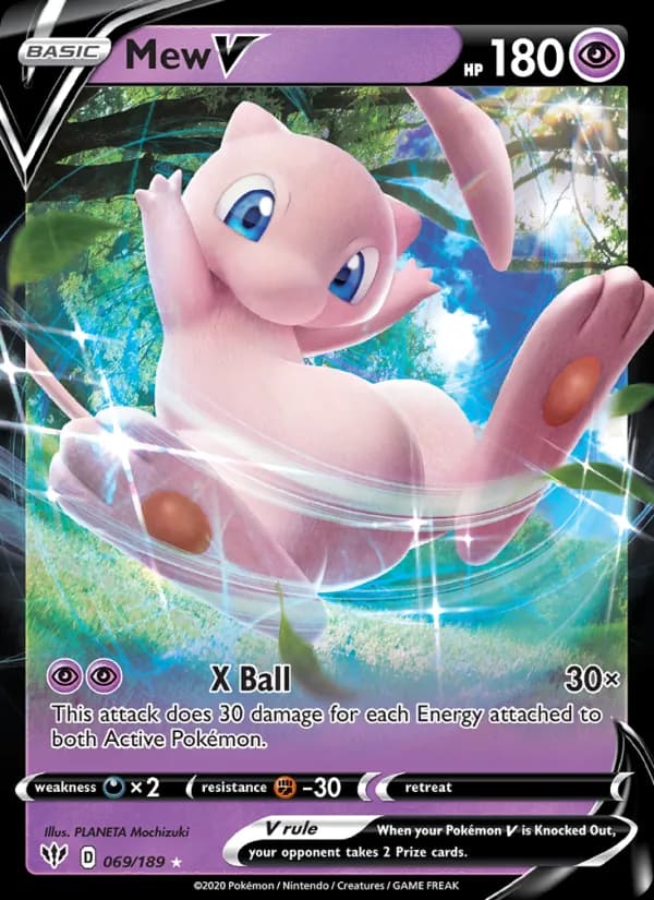 Pokémon — Mew V — Darkness Ablaze