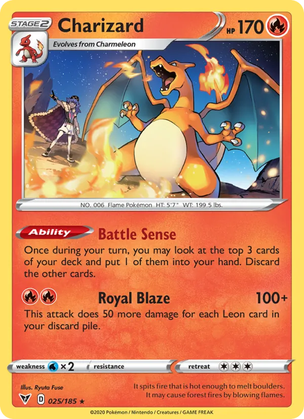 Pokémon — Charizard — Vivid Voltage