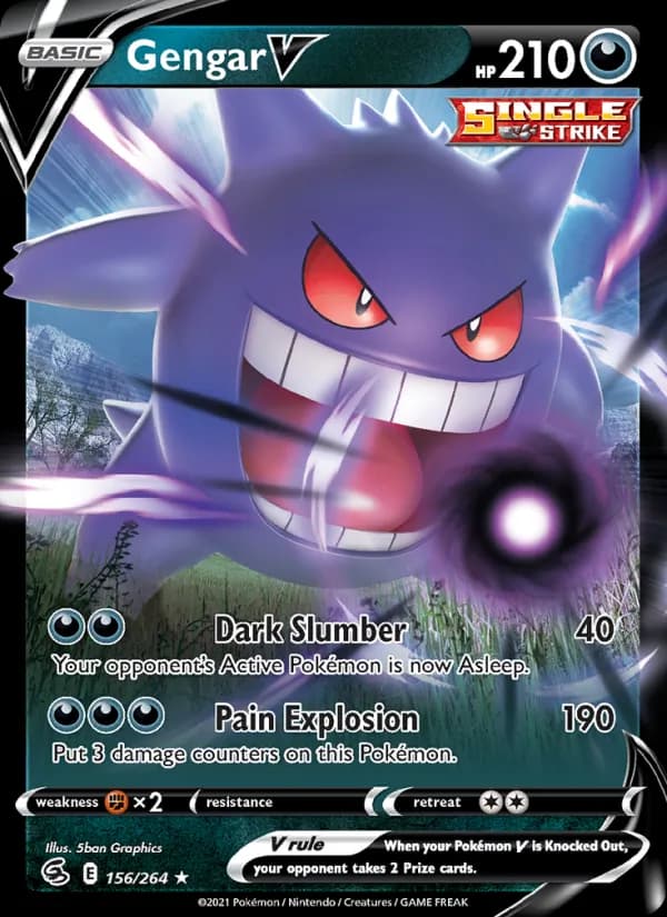 Pokémon — Gengar V — Fusion Strike
