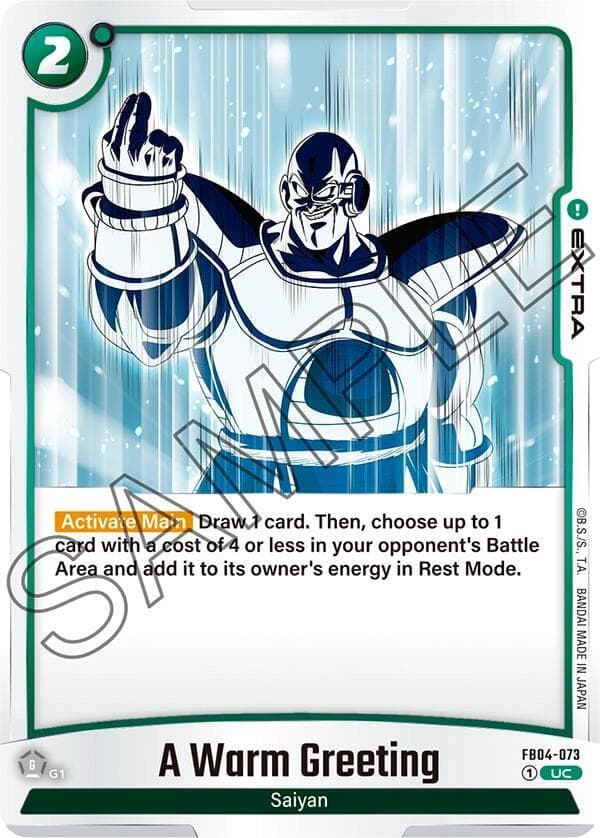 Dragon Ball Fusion World — A Warm Greeting — Ultra Limit