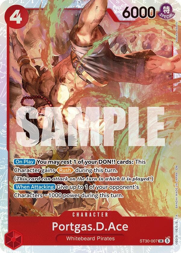 One Piece — Portgas.D.Ace (007) — Starter Deck EX: Luffy & Ace