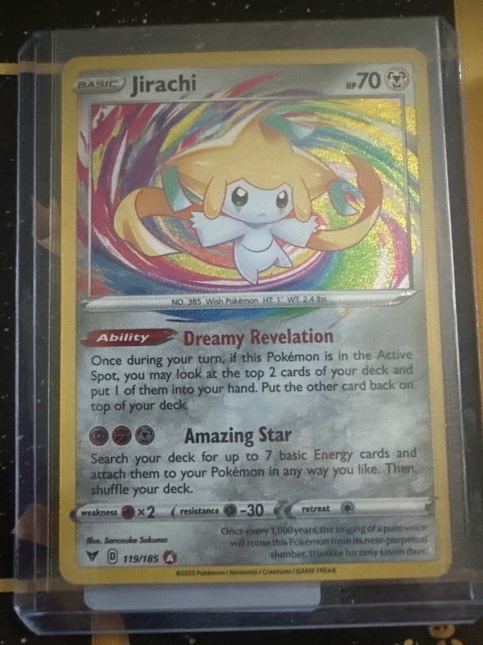 Pokémon Jirachi 119/185 — Vivid Voltage, Near Mint