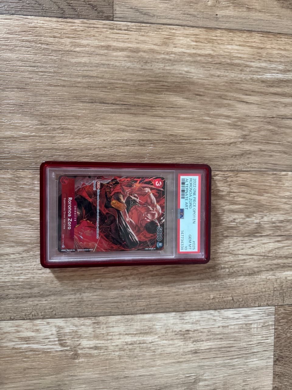 Op01-025 zoro — PSA 10