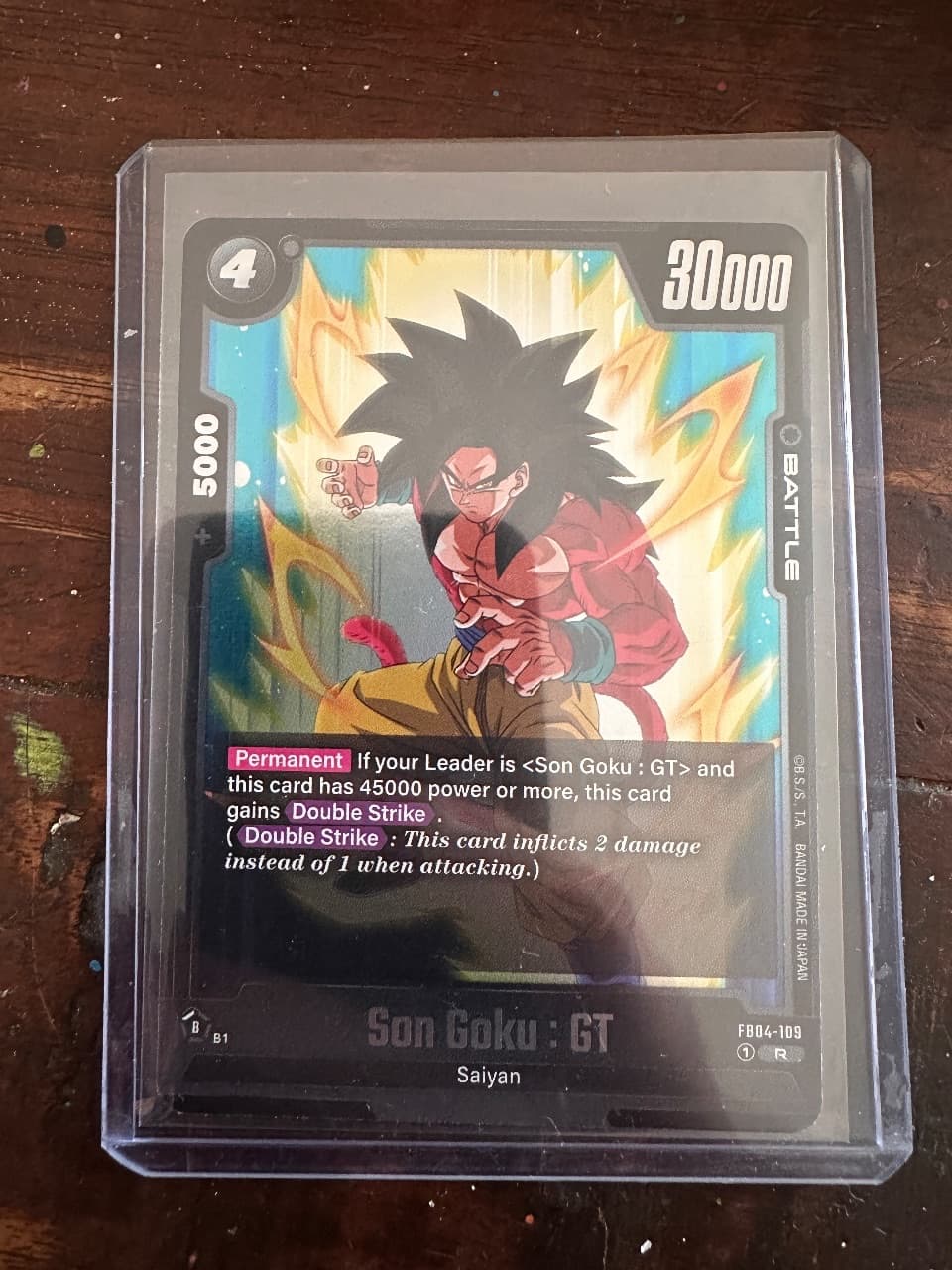 Dragon Ball Fusion World Son Goku : GT FB04-109 — Ultra Limit, Near Mint