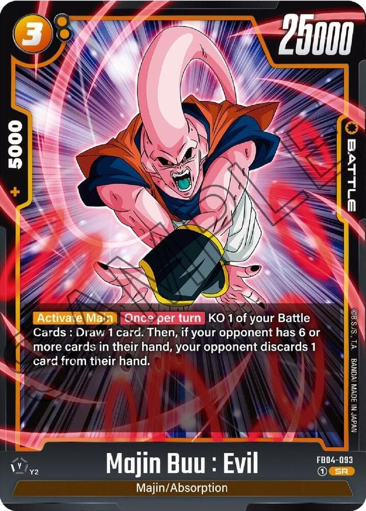 Dragon Ball Fusion World — Majin Buu : Evil - FB04-093 — Ultra Limit
