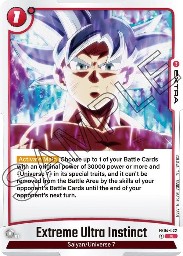 Dragon Ball Fusion World — Extreme Ultra Instinct — Ultra Limit